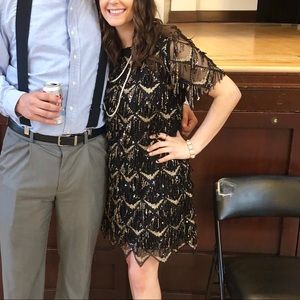 Size medium flapper dress sequin
